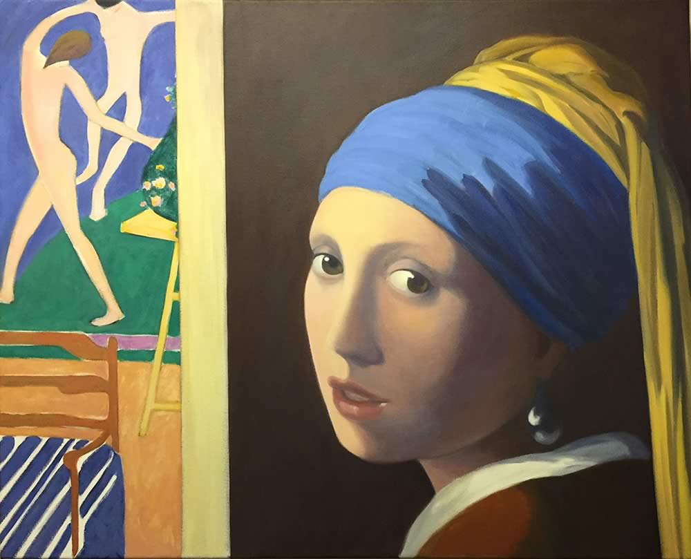 Untitled Vermeer and Matisse by Teri Priest